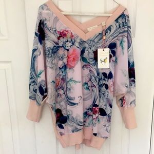 NEW Ted Baker V-neck Sweater NWT